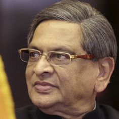 ‘Don’t equate Hindi with nationalism’: BJP’s SM Krishna on airport official’s remark to Kanimozhi